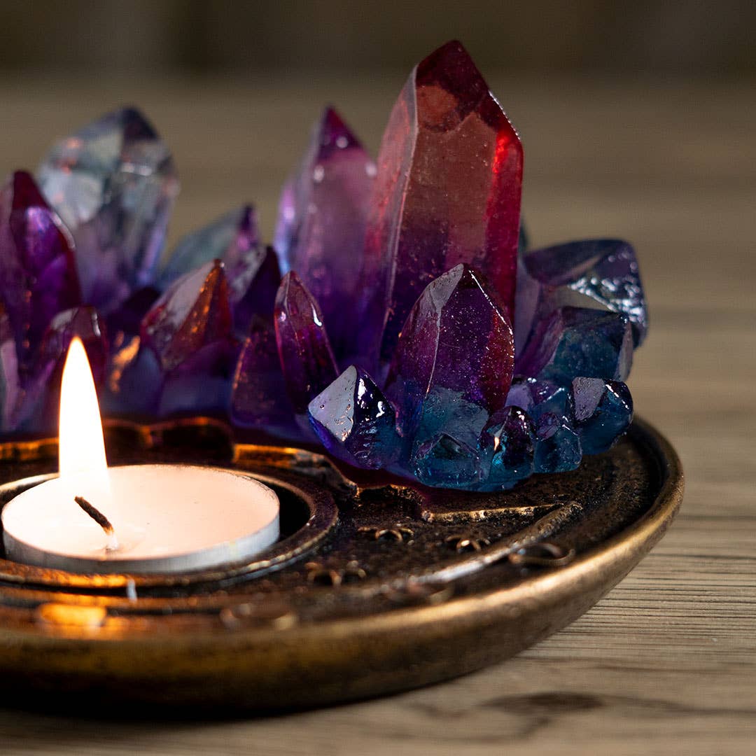 Crystal Candle Holder