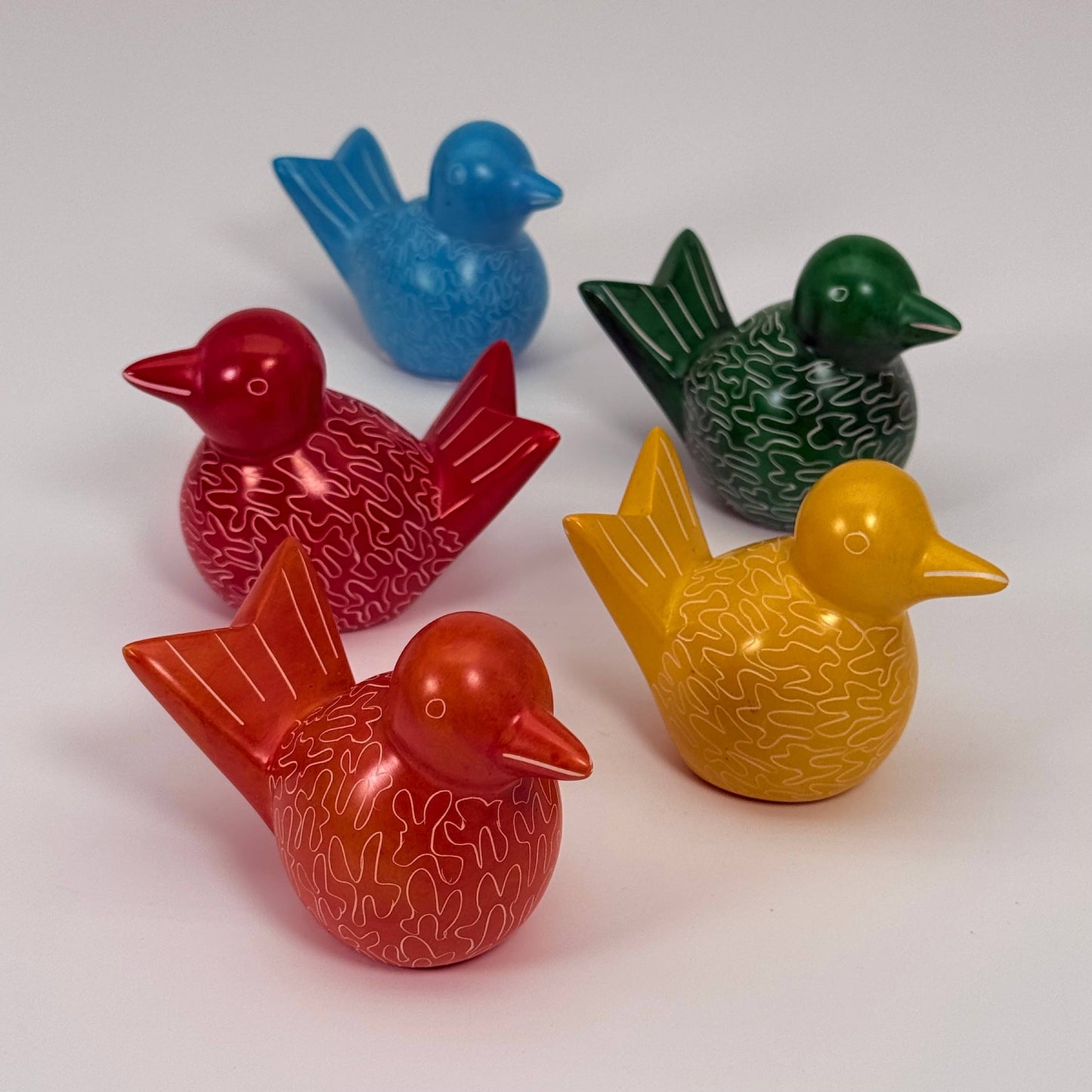 Soapstone Bird Carving