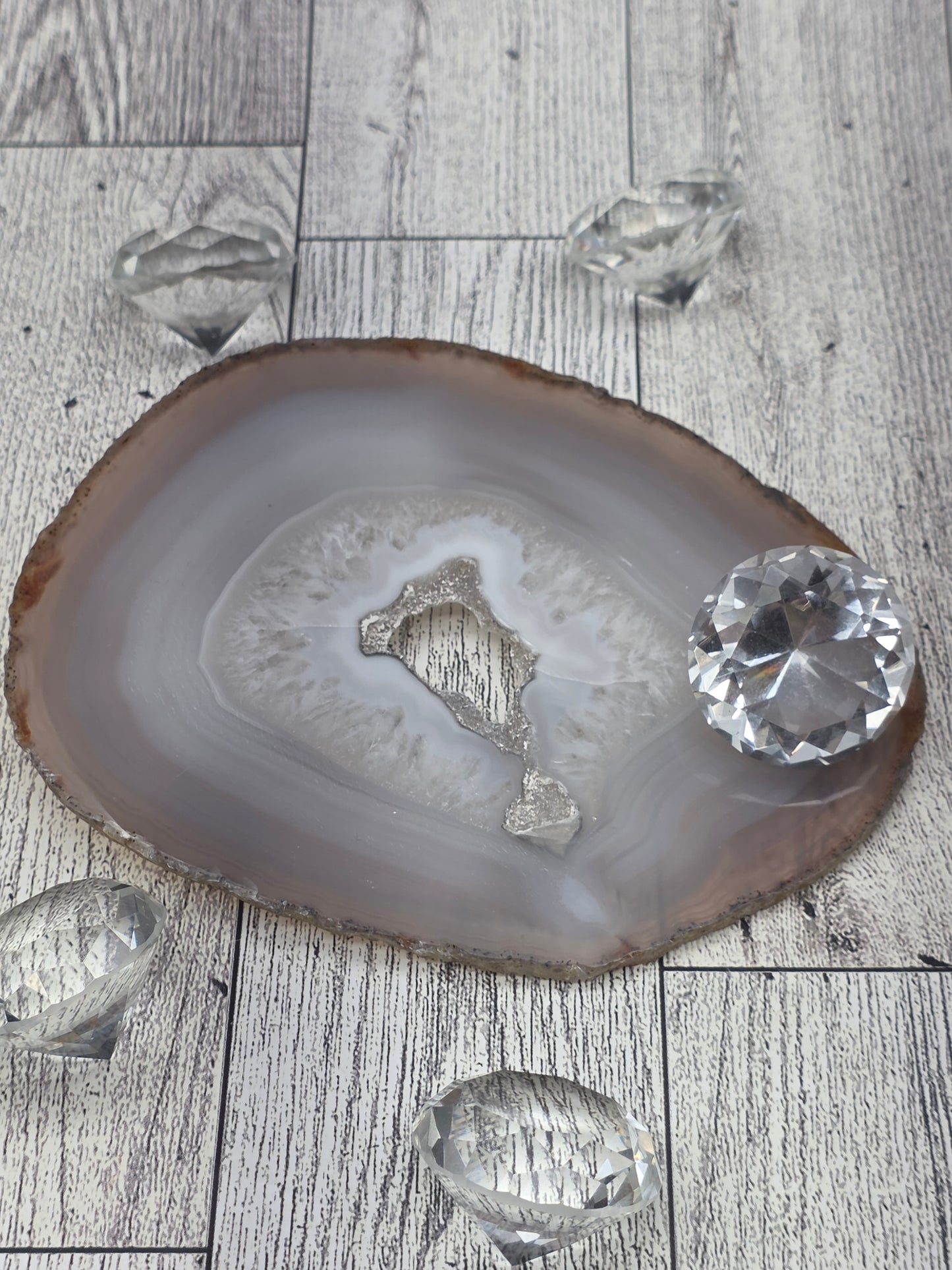 Blue Agate Slice