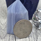 Blue Lace Agate Tower