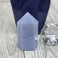 Blue Lace Agate Tower