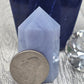Blue Lace Agate Tower