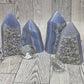 Blue Lace Agate Raw Tower