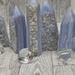 Blue Lace Agate Raw Tower