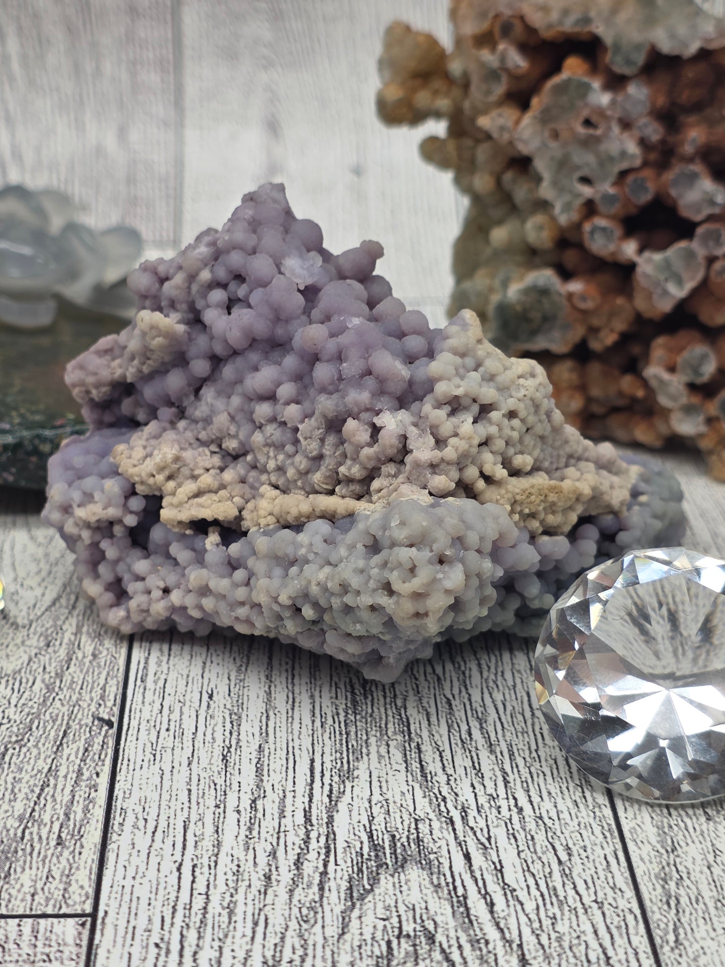 Grape Agate Cluster