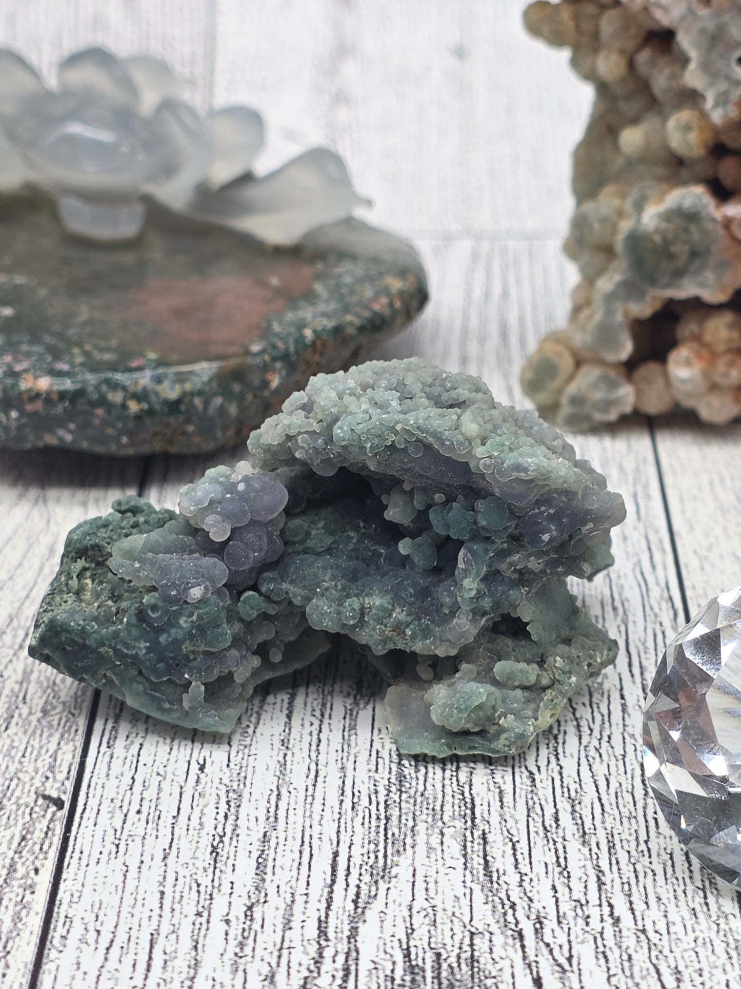 Grape Agate Cluster