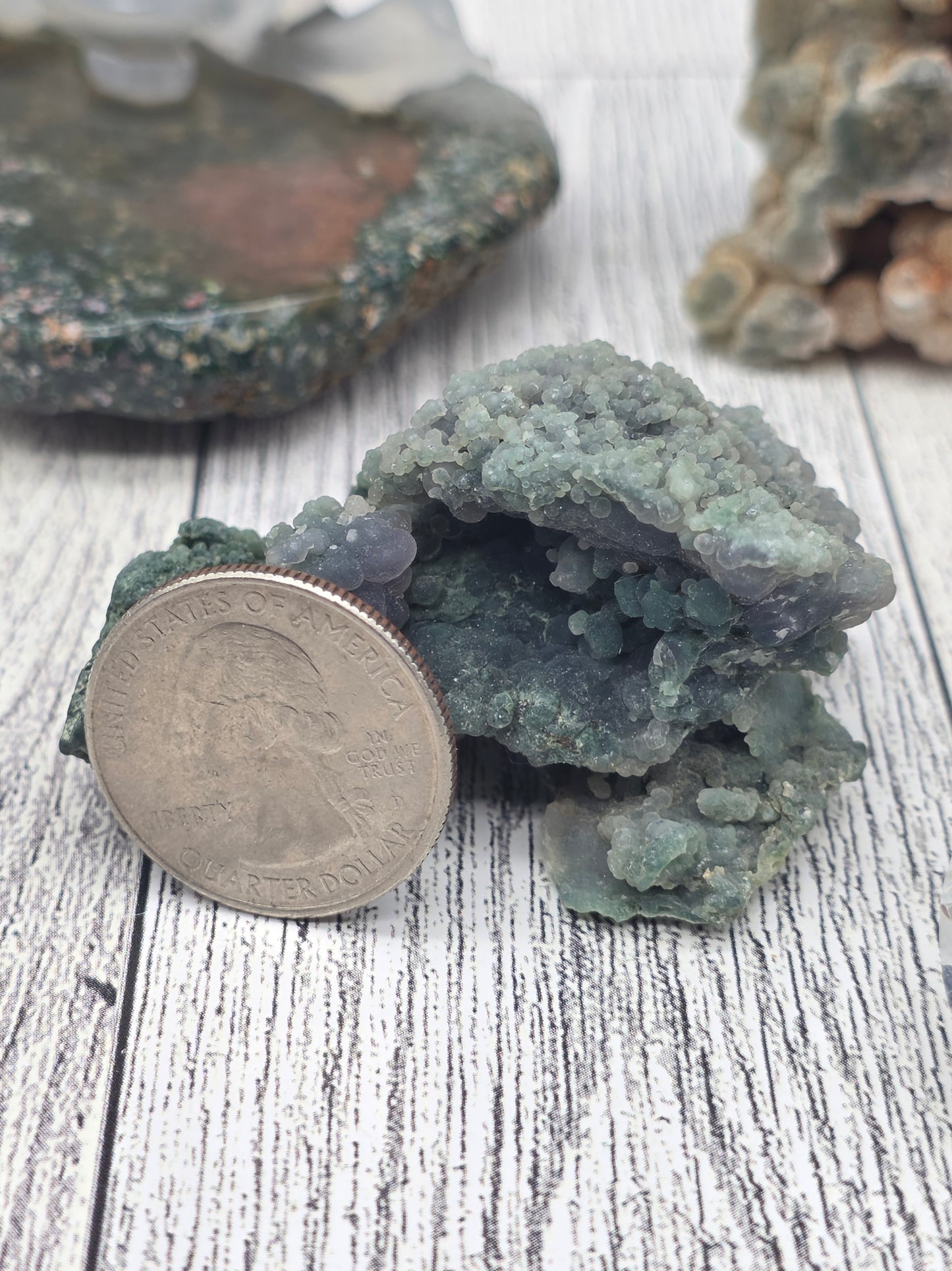 Grape Agate Cluster