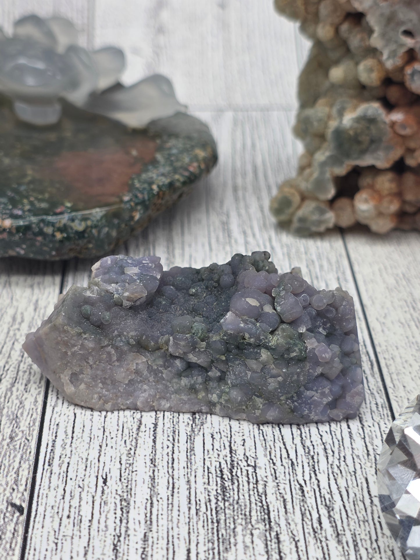 Grape Agate Cluster