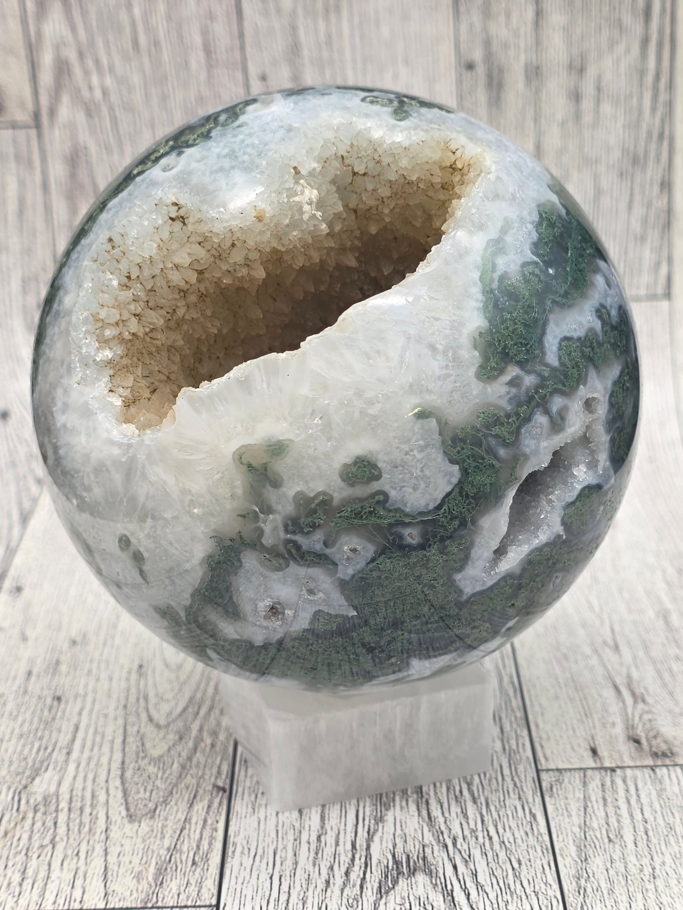 Moss Agate Sphere