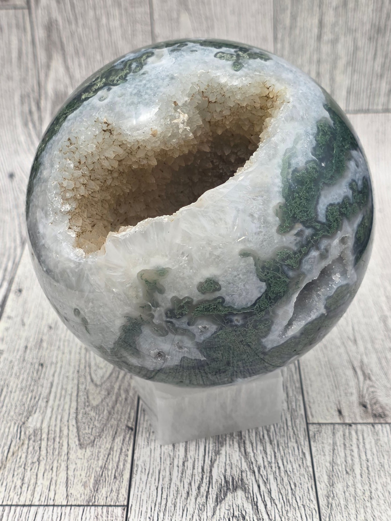 Moss Agate Sphere