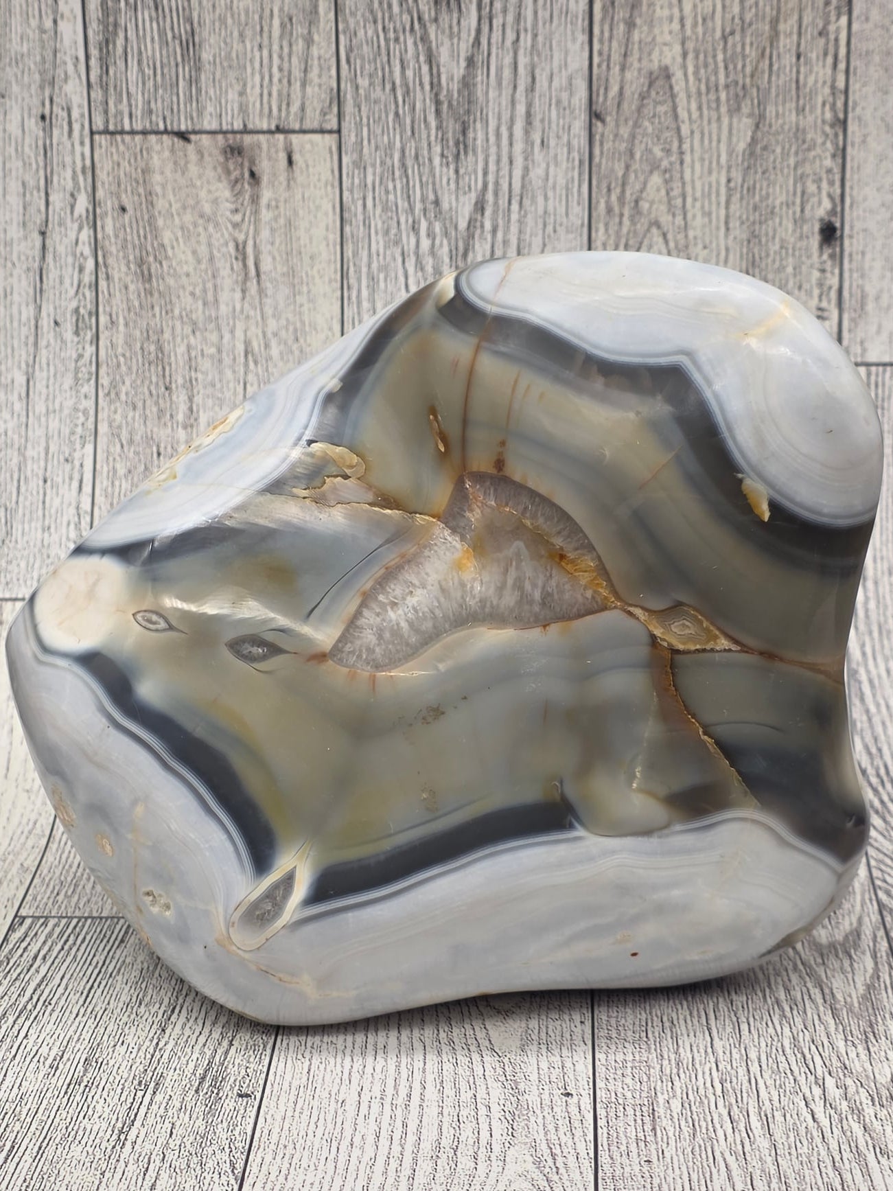 Orca Agate Freeform