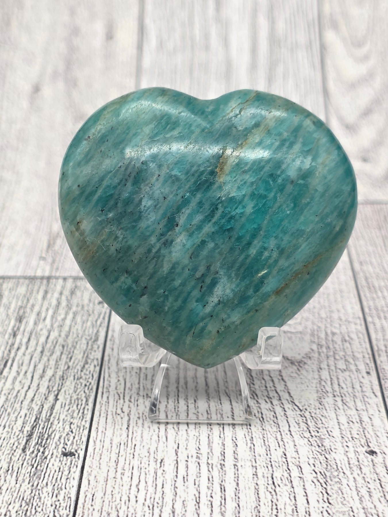 Amazonite Heart