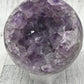 Large Amethyst Sphere with Druzy