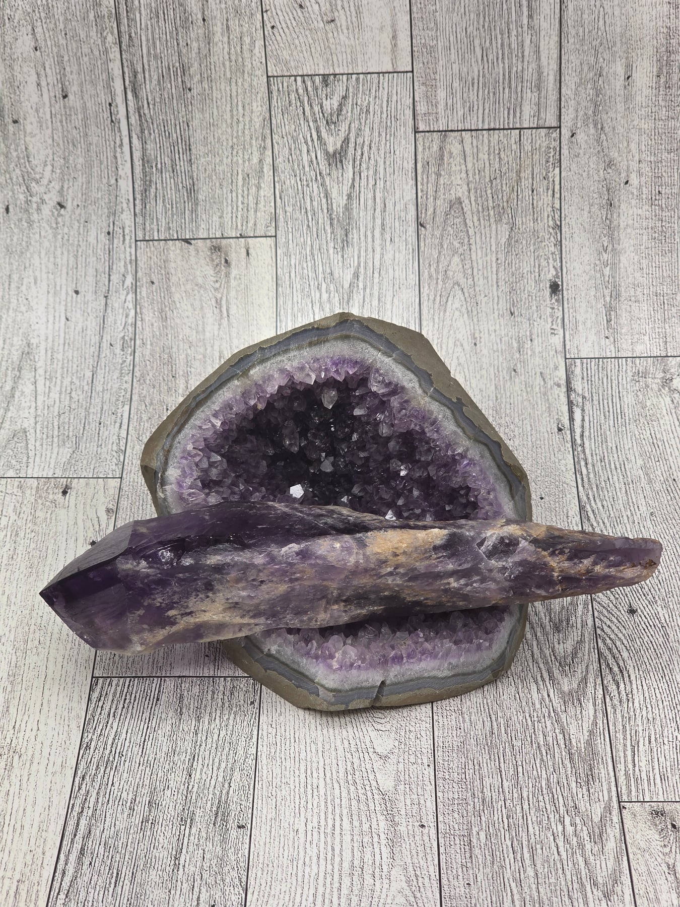 Celestial Amethyst Wand