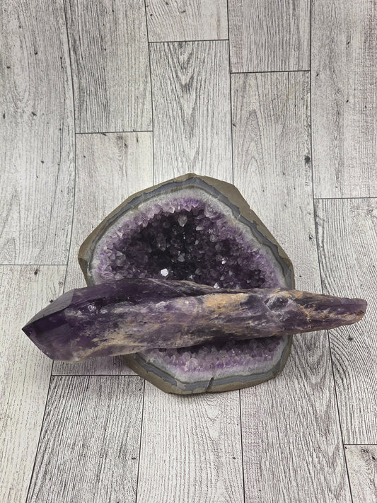 Celestial Amethyst Wand
