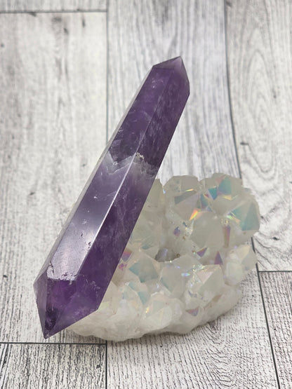 Double Terminated Amethyst Wand