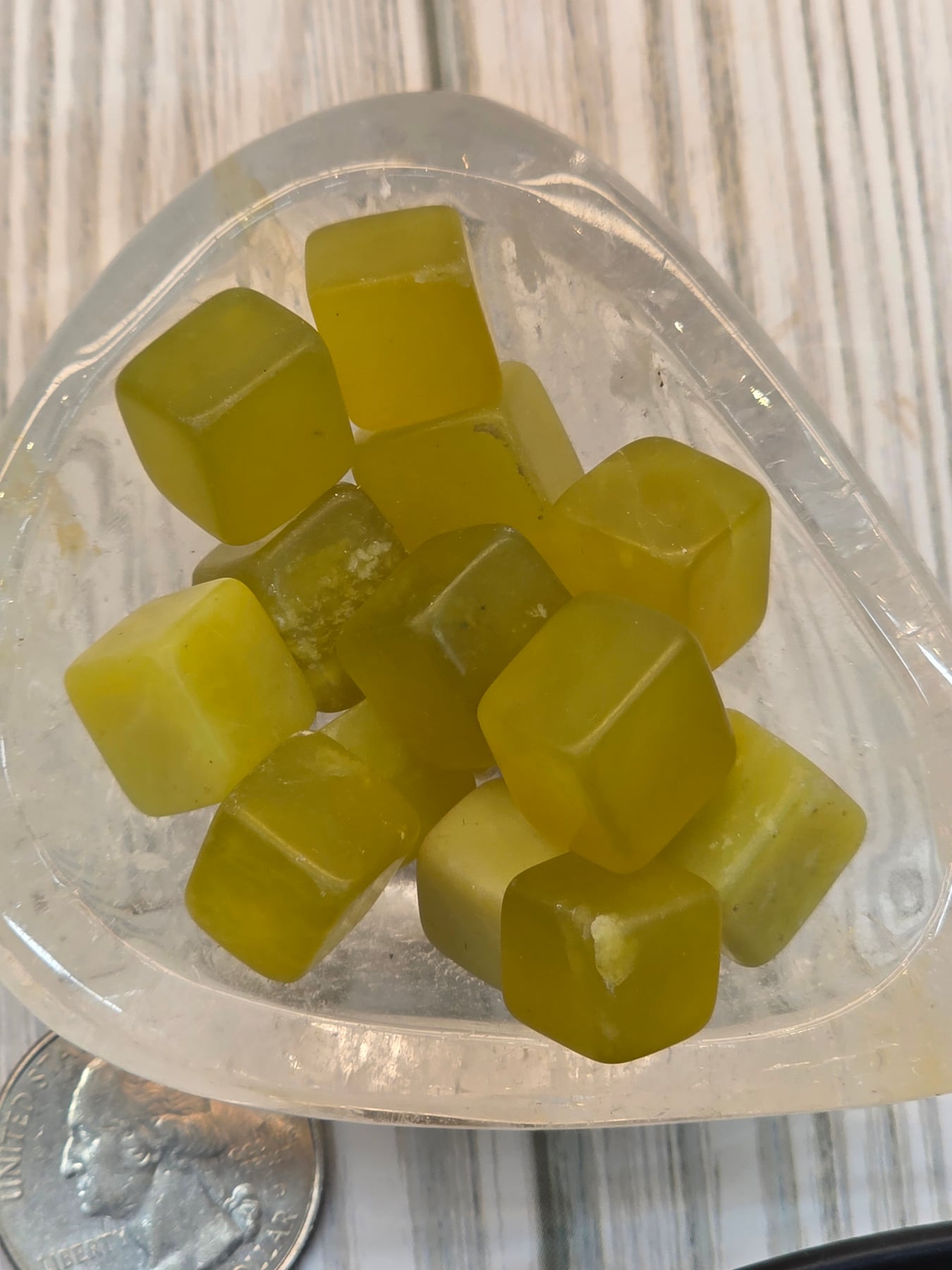 Nephrite Jade Mini Cube