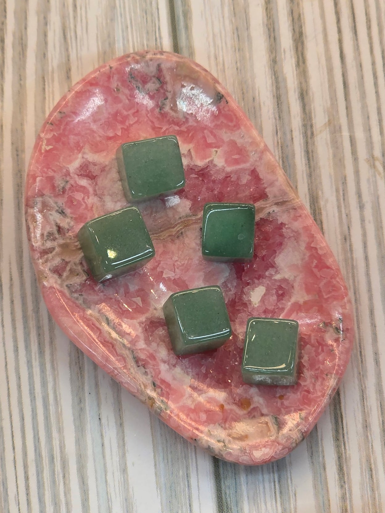Green Aventurine Mini Cube