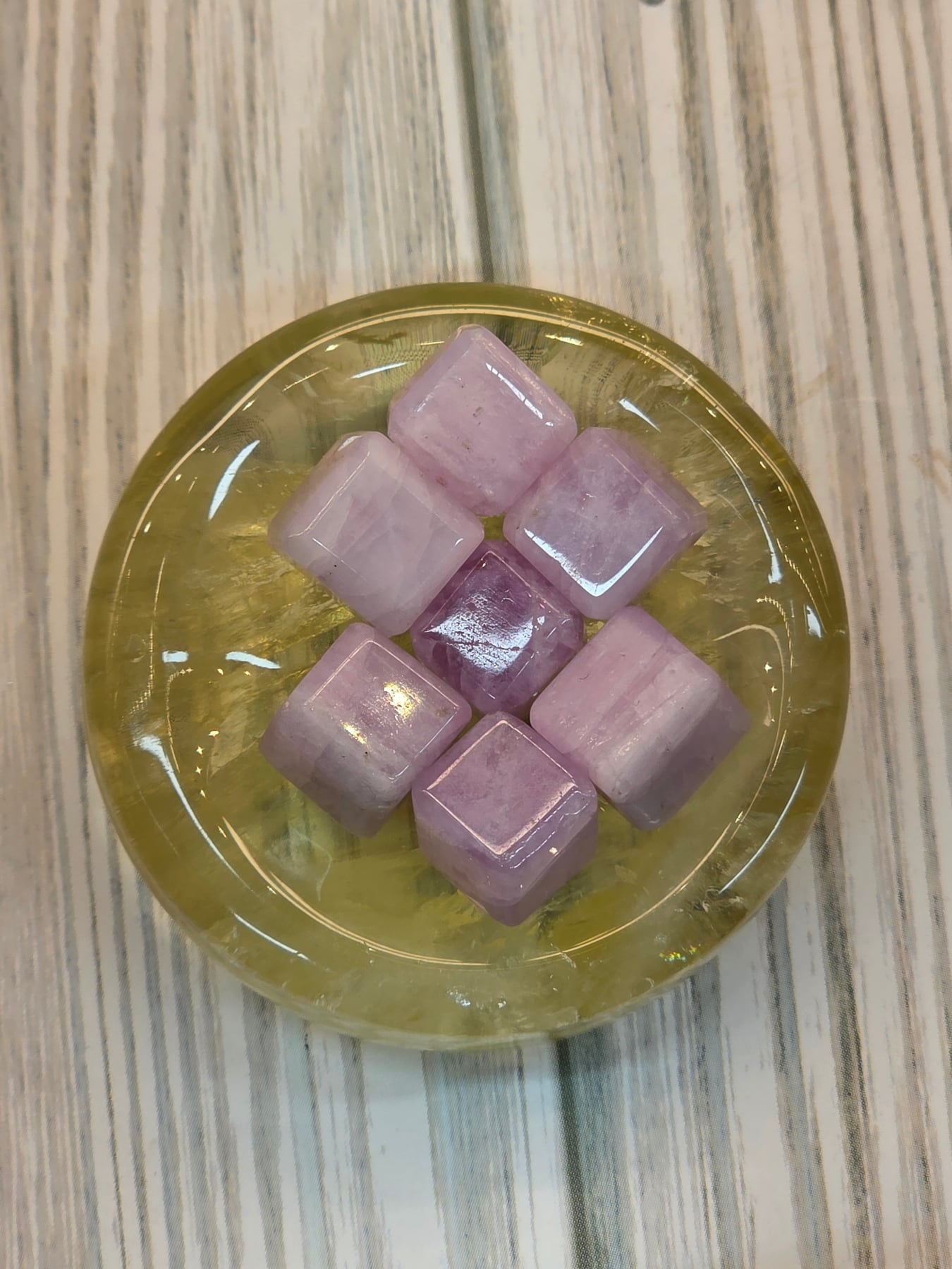 Kunzite Mini Cube