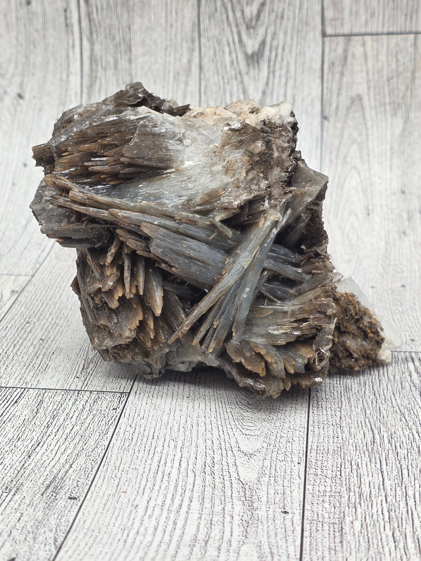 Blue Barite Cluster