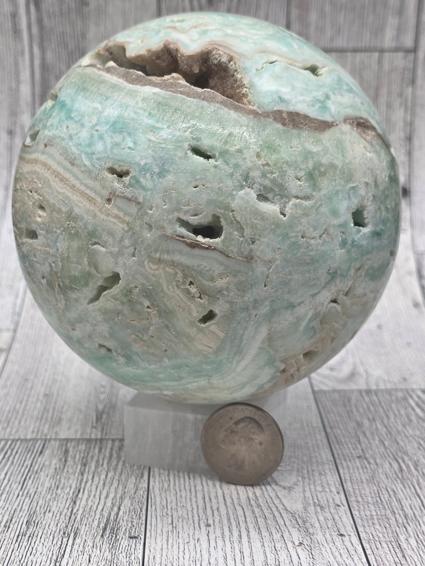 Caribbean Calcite Sphere