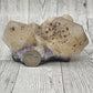 Calcite Cluster on Amethyst