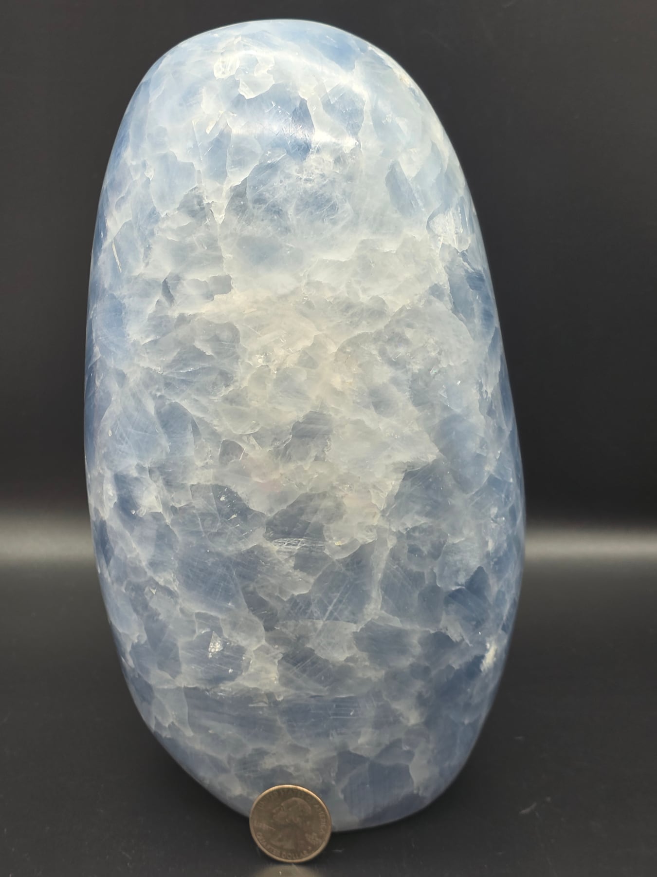 Blue Calcite Freeform