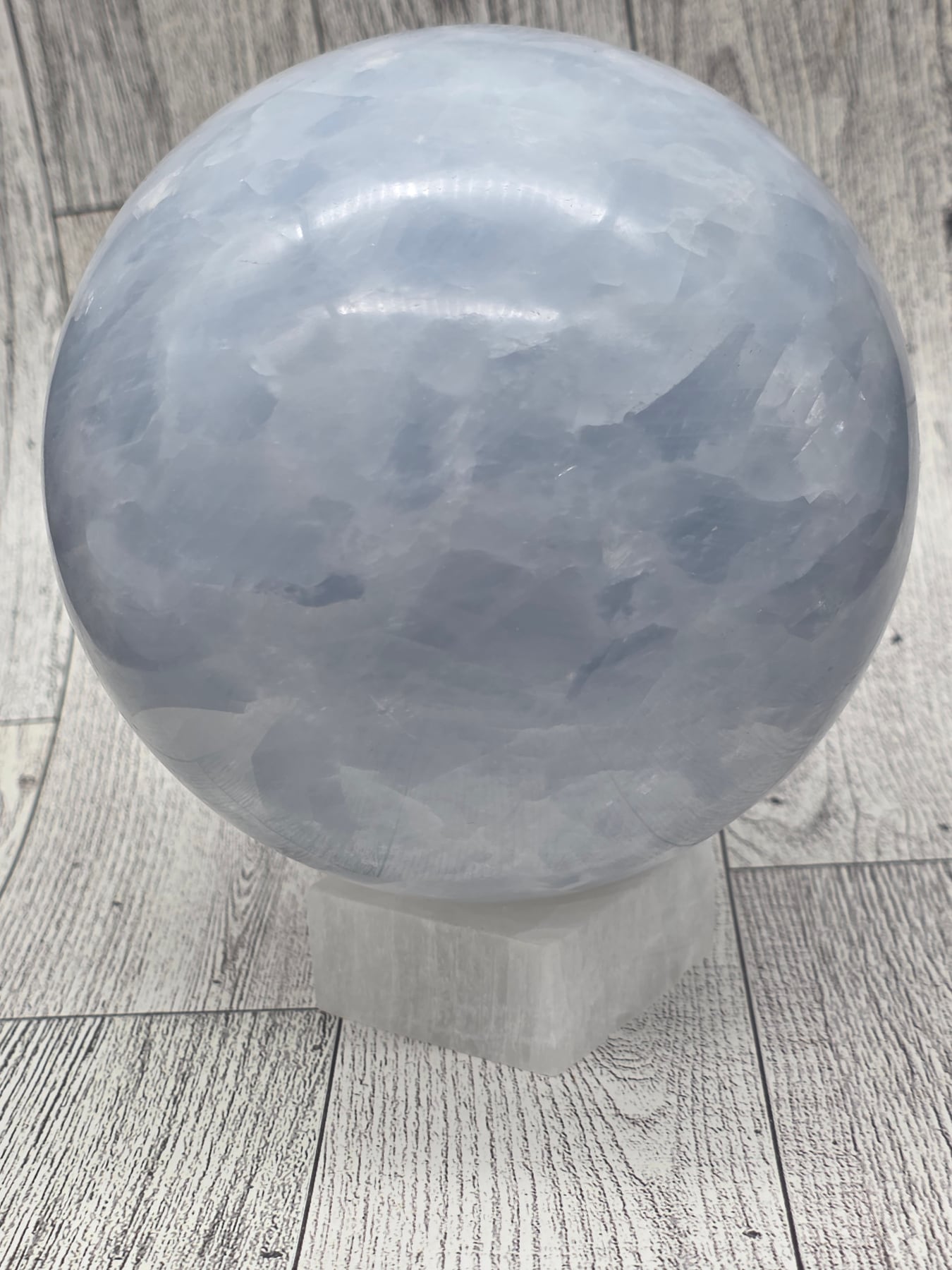 Blue Calcite Sphere