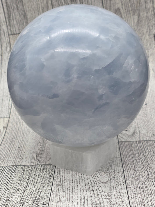 Blue Calcite Sphere