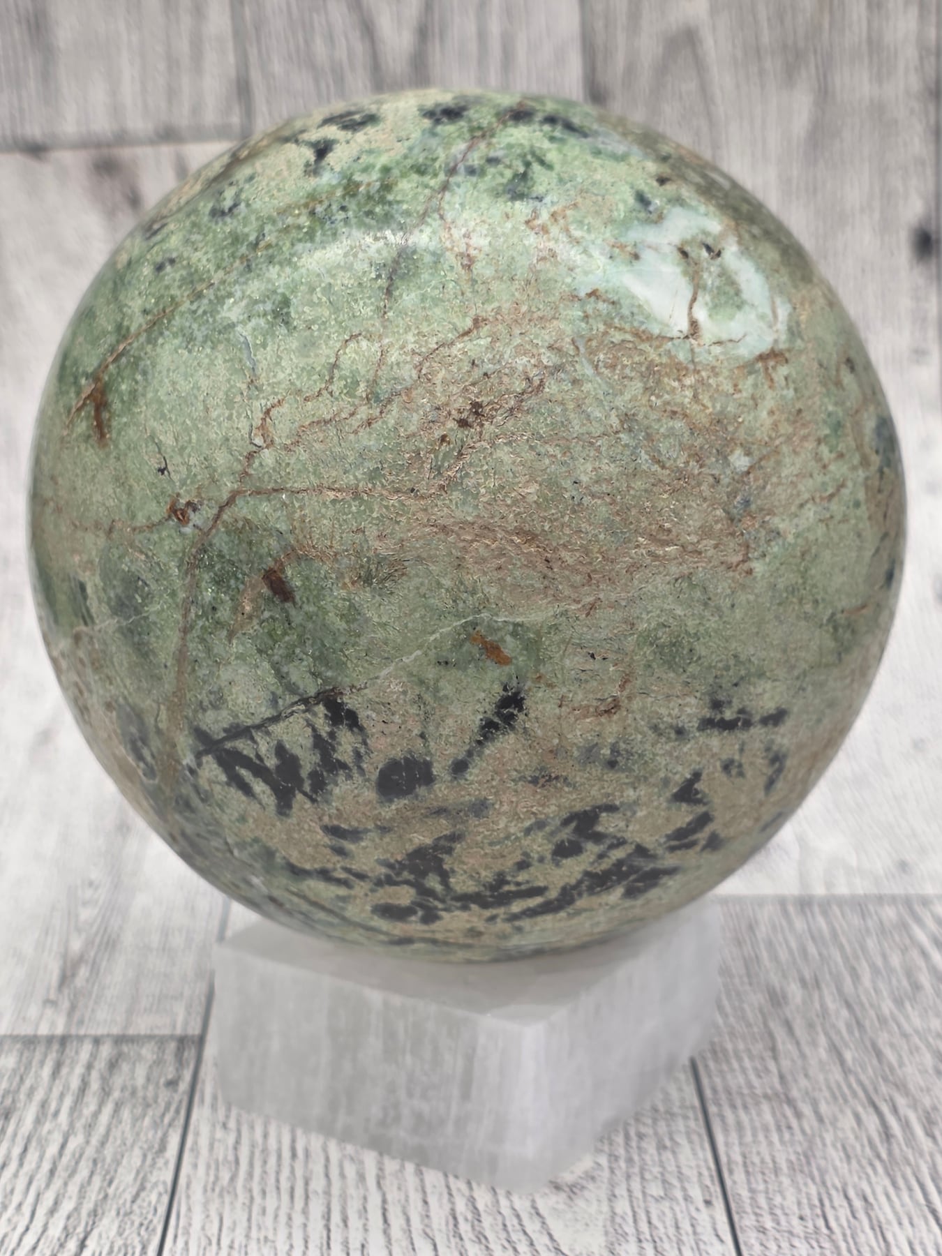 Chrysocolla Sphere