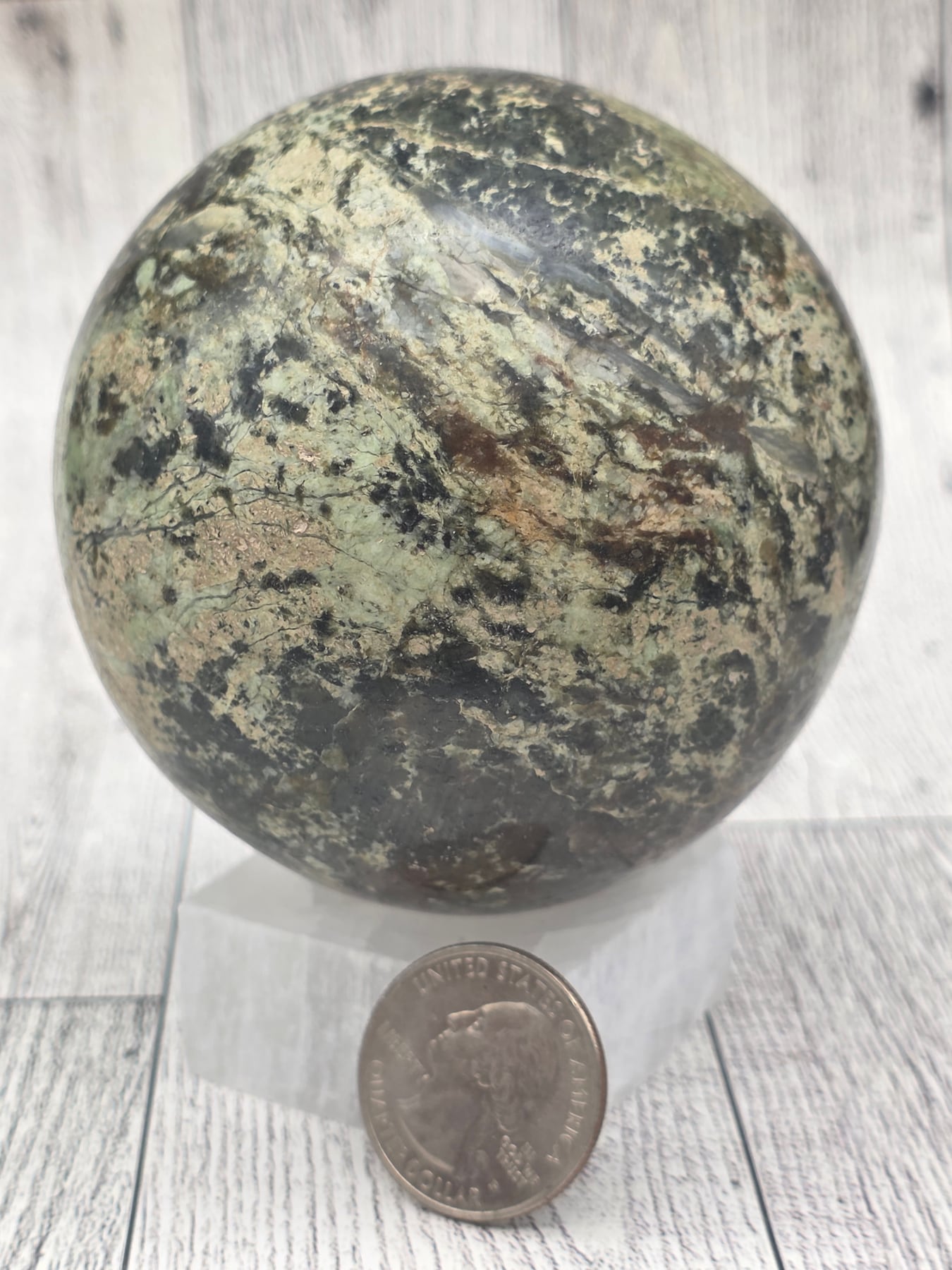 Chrysocolla Sphere