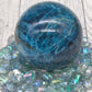 Blue Apatite Sphere