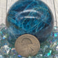 Blue Apatite Sphere