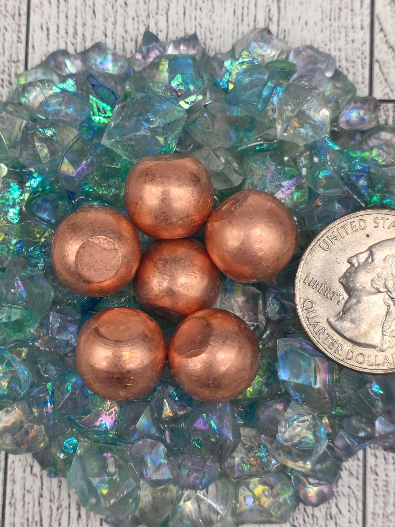 Copper Sphere Set