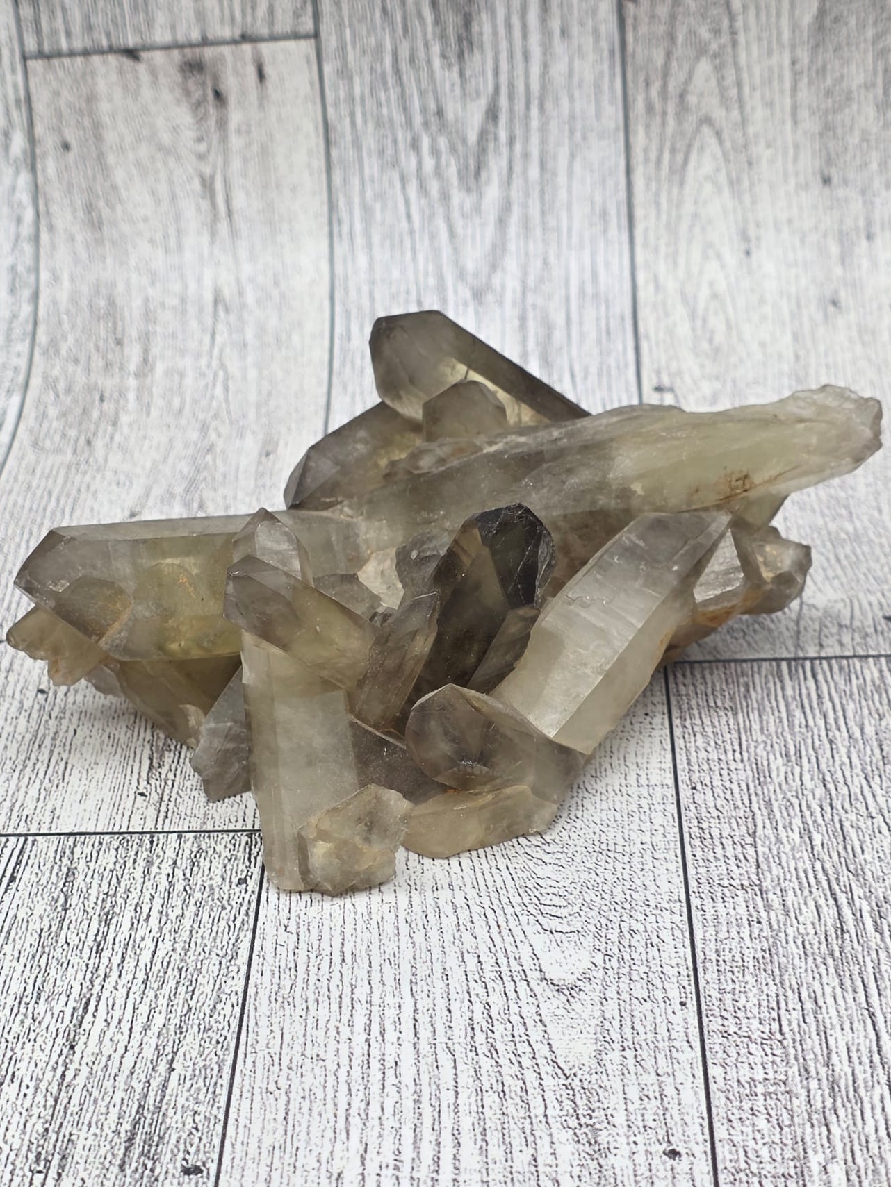 Natural Raw Citrine Cluster