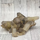 Natural Raw Citrine Cluster