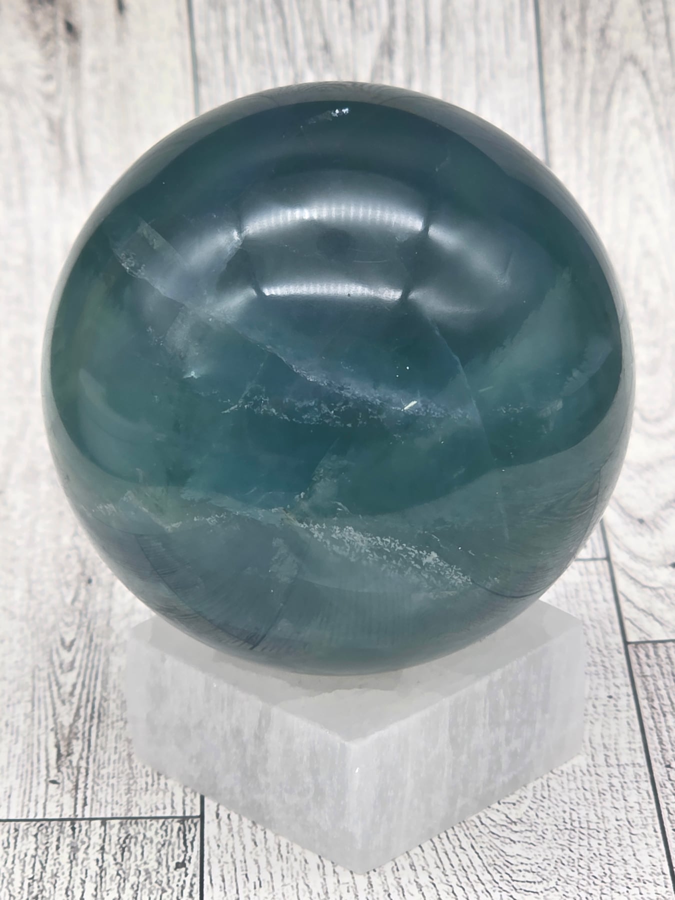 Blue Fluorite Sphere