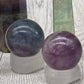 Rainbow Fluorite Sphere