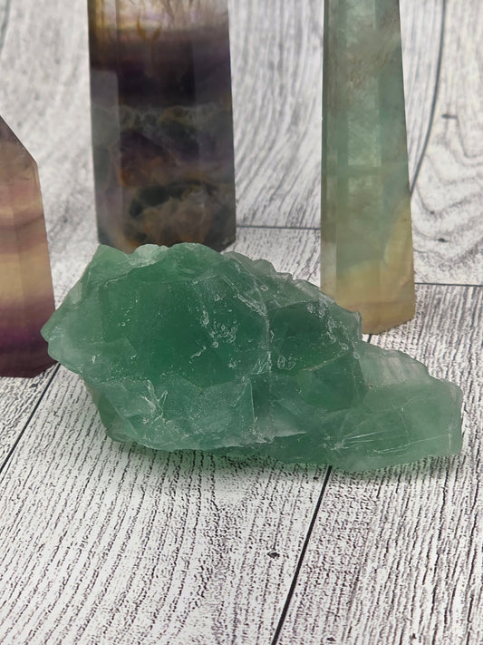 Green Fluorite Specimen