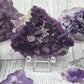 Purple Fluorite Cluster