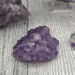 Purple Fluorite Cluster