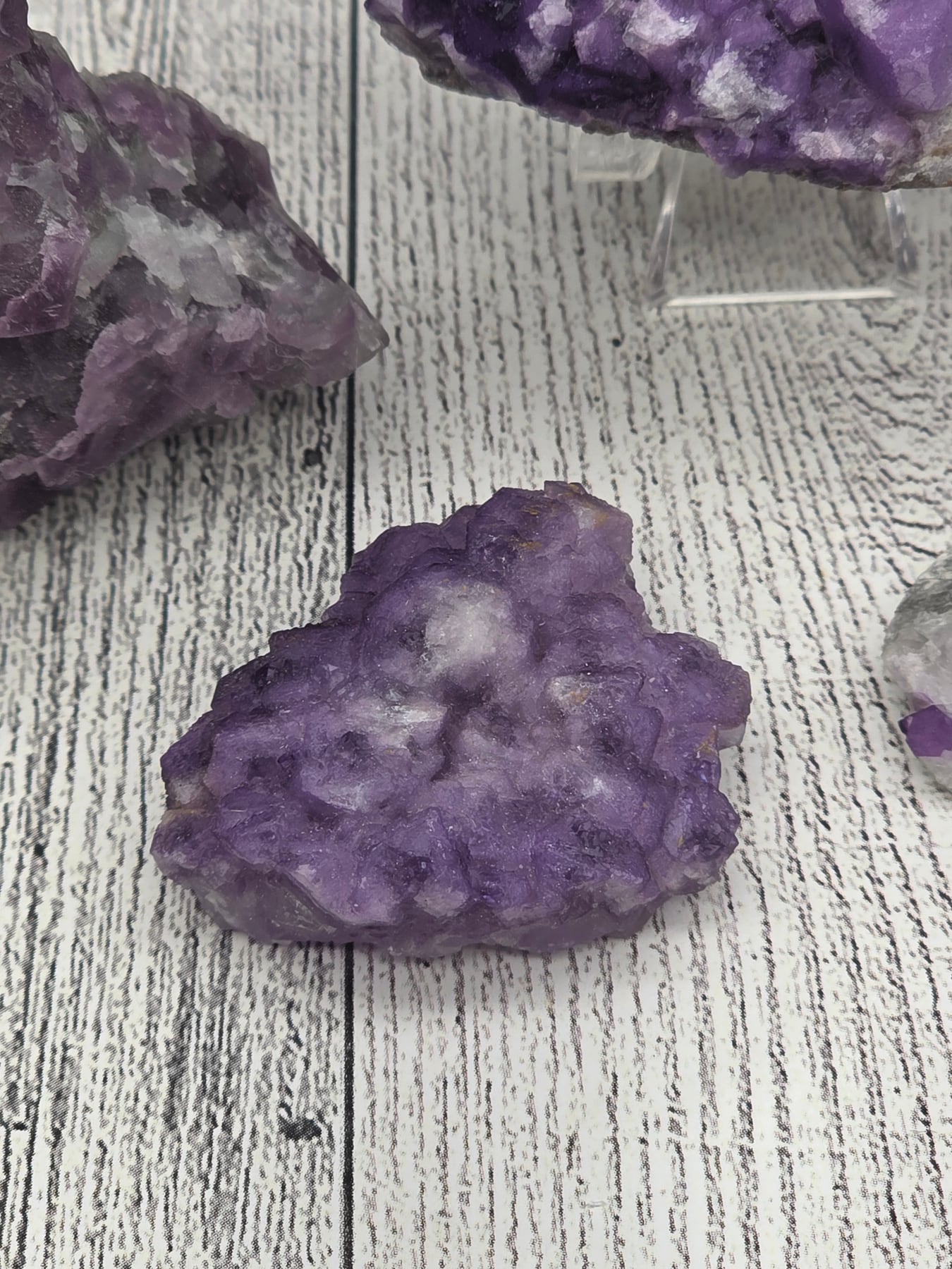 Purple Fluorite Cluster