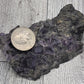 Purple Fluorite Specimen On Matrix