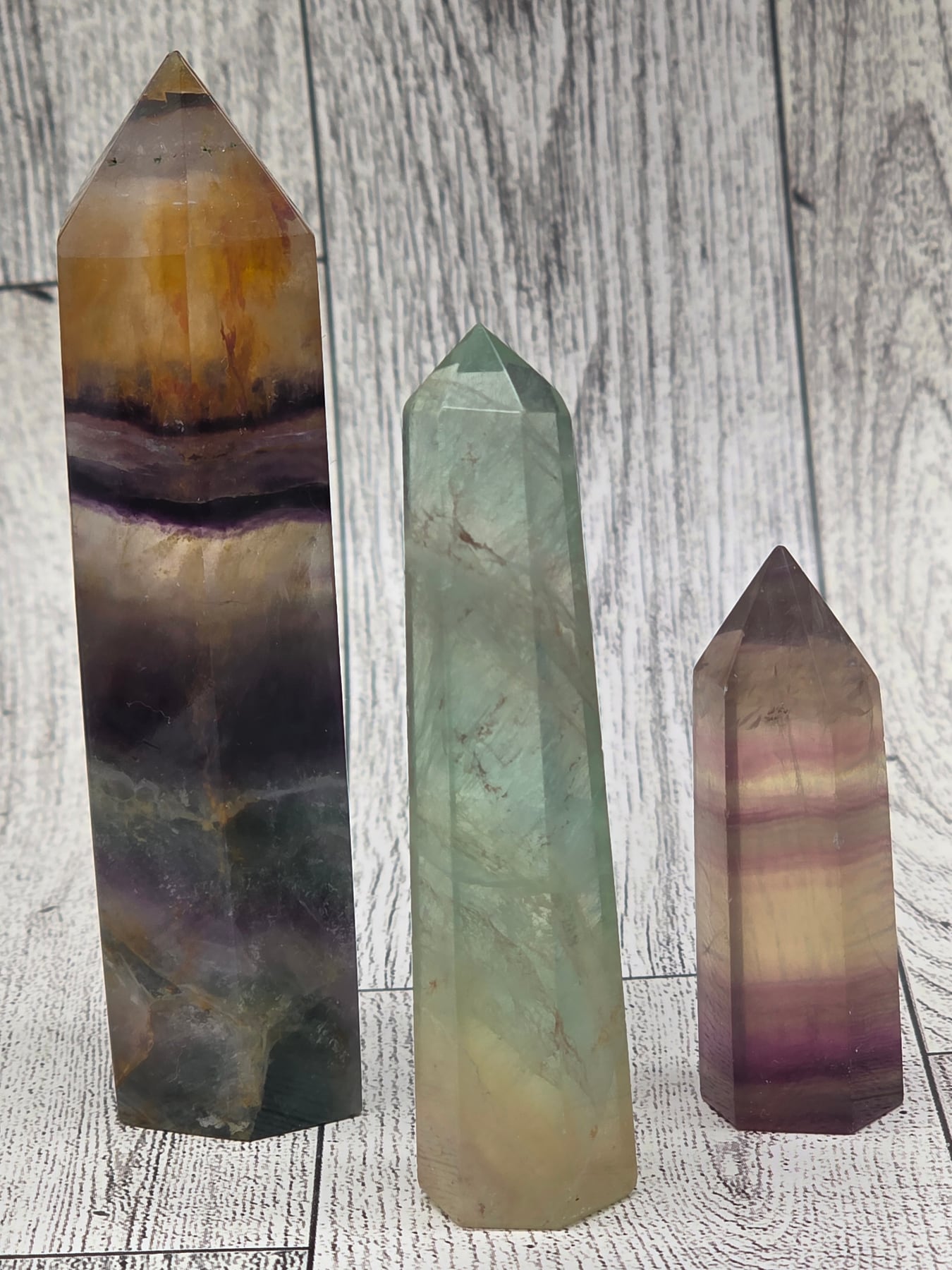 Natural Fluorite Tower