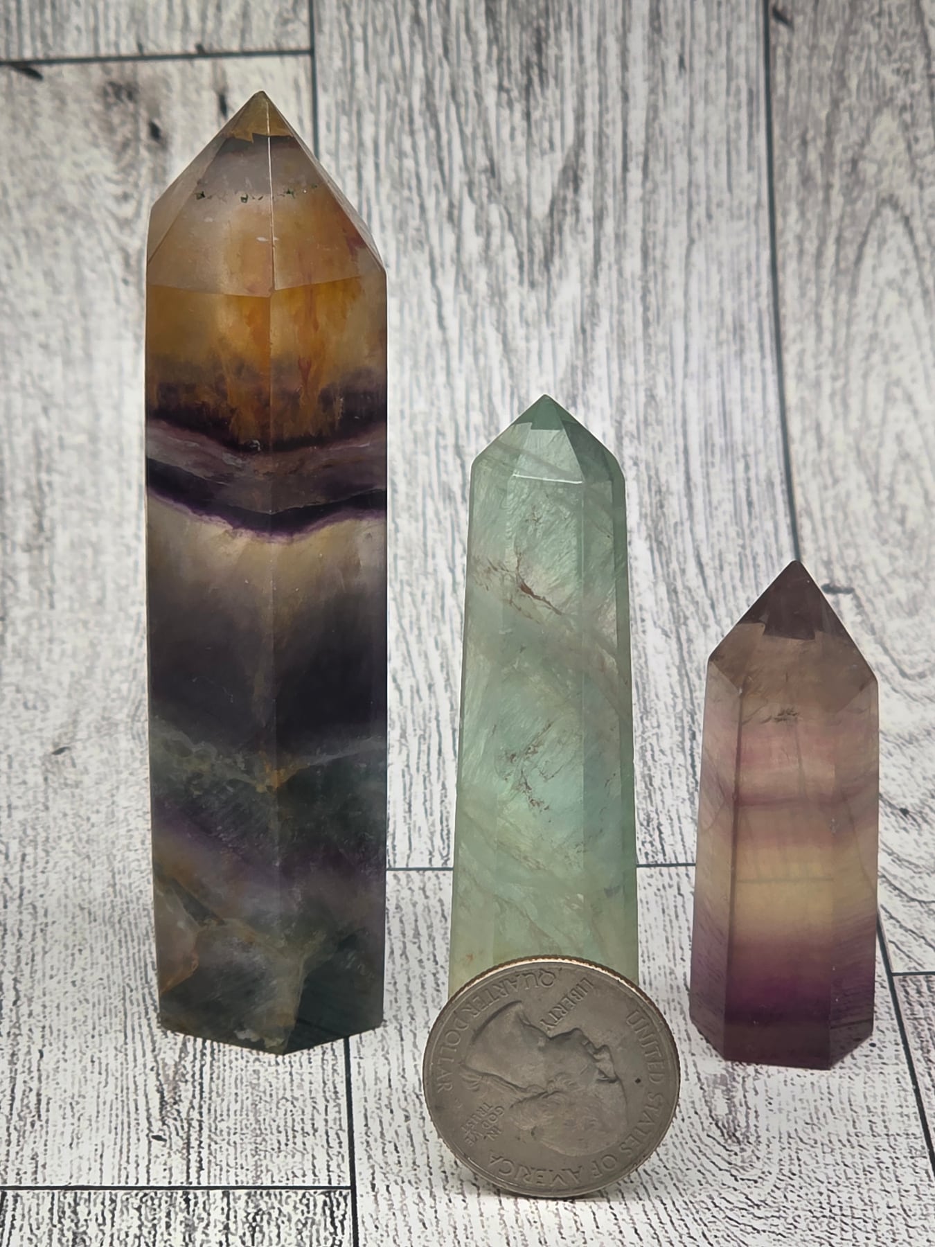 Natural Fluorite Tower