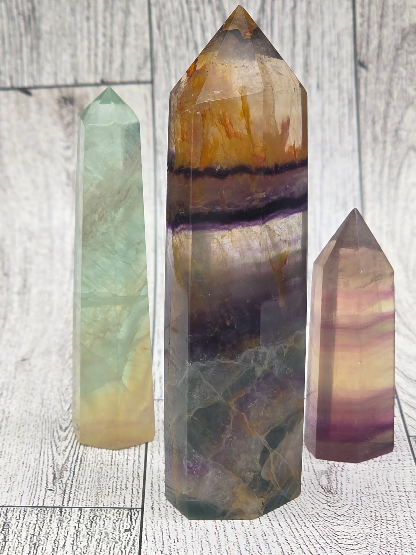 Natural Fluorite Tower