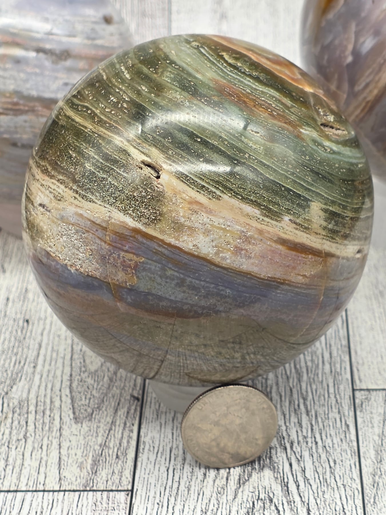 Ocean Jasper Sphere