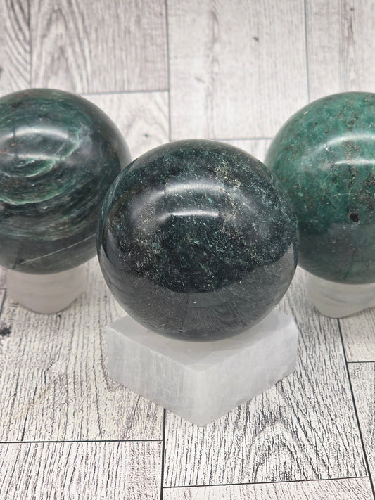 Green Kyanite Sphere