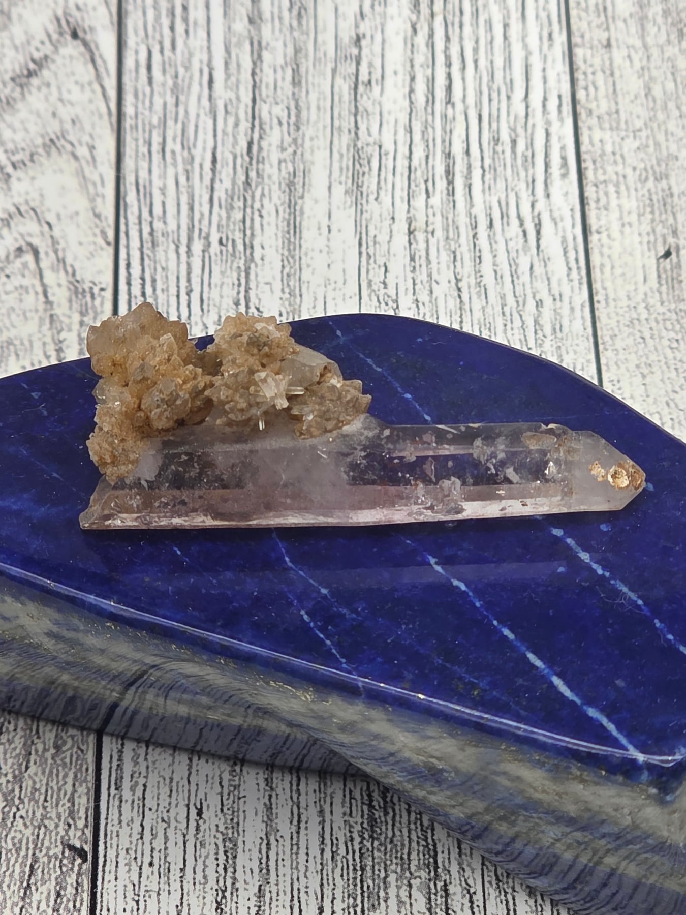 Kunzite Crystal Point