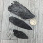 Black Kyanite Fan
